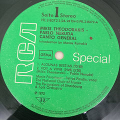 Mikis Theodorakis - Pablo Neruda - Canto General (Vinyl) (2)