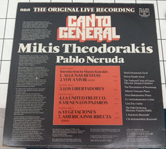 Mikis Theodorakis - Pablo Neruda - Canto General (Vinyl) (2)