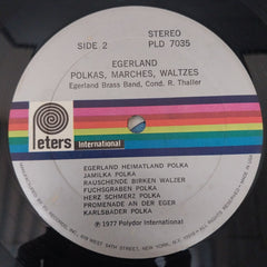 Egerland Brass Band - Polkas Waltzes and Marches from the Old Country (Vinyl)