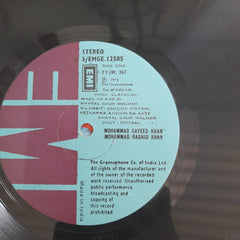 Khan Bandhu, Mohammad Sayeed Khan, Ustad Mohammad Rashid Khan - Khan Bandhu Offer Their First Disc… (Classical Vocal) (Vinyl)