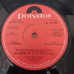 R. D. Burman - Kasme Vaade (45-RPM)