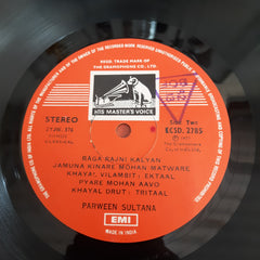 Parween Sultana - Sings Rare Melodies (Vinyl)