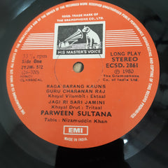 Parween Sultana - Innovation Greets Tradition - Presenting Raga Sarang Kauns - A New Melody From Parween Sultana (Vinyl)