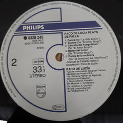 Paco De Lucía - Spielt Manuel De Falla (Vinyl)