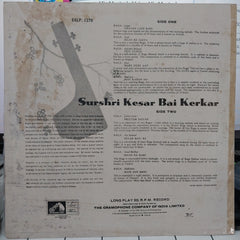 Kesarbai Kerkar - Raga Lalat / Raga Malkauns (Vinyl)