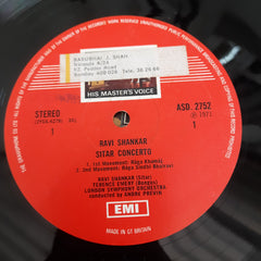 Ravi Shankar & André Previn - London Symphony Orchestra, The - Concerto For Sitar & Orchestra (Vinyl)