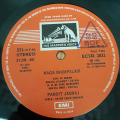 Pandit Jasraj - Pandit Jasraj Sings Ragas Sudh-Sarang & Bhimpalasi (Vinyl)