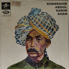 Abdul Karim Khan - Khansahib Abdul Karim Khan (Vinyl)