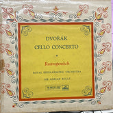 Mstislav Rostropovich, AntonÃn Dvořák, Sir Adrian Boult, Royal Philharmonic Orchestra, The - Cello Concerto (Vinyl)