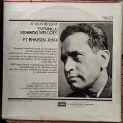 Bhimsen Joshi - Evening & Morning Melodies (Vinyl)