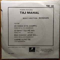 Roshan - Taj Mahal (45-RPM)