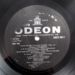 Various - Hits From Telugu Films, Vol. 5 (Vinyl)