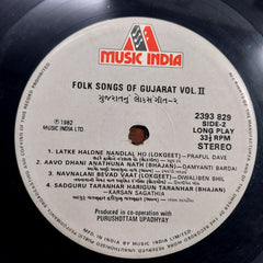Various - Folk Songs Of Gujarat Vol. 2 (Vinyl)