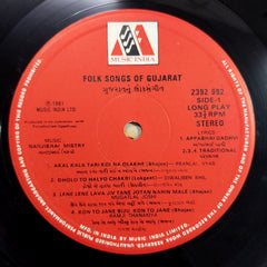 Nanjibhai Mistry - Folk Songs Of Gujarat (Vinyl)