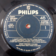 Johnny Fernandez & His Band - Happy Birthday (45-RPM)