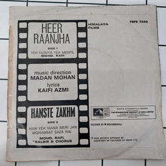 Madan Mohan, Kaifi Azmi - Heer Raanjha / Hanste Zakhm (45-RPM)