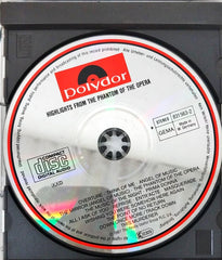 Andrew Lloyd Webber, Michael Crawford, Sarah Brightman, Steve Barton - Highlights From The Phantom Of The Opera (The Original Cast Recording) (CD)