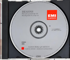 Johannes Brahms, Alban Berg Quartett - Klarinettenquintett Op. 115, Streichquintett Nr. 2 Op. 111 (CD)