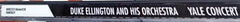 Duke Ellington And His Orchestra - Yale Concert (CD)
