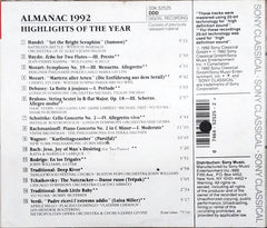 Various - Almanac 1992 Highlights Of The Year (CD)