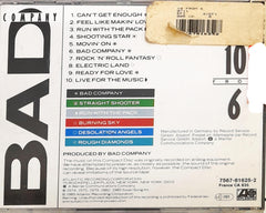 Bad Company (3) - 10 From 6 (CD)