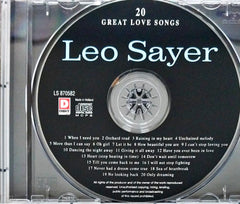 Leo Sayer - 20 Great Love Songs (CD)