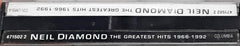 Neil Diamond -  The Greatest Hits 1966-1992 (CD)