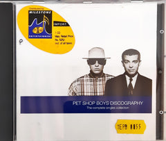 Pet Shop Boys - Discography (The Complete Singles Collection) (CD)