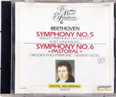 Ludwig van Beethoven, The Berlin Symphony Orchestra, Kurt Sanderling, Dresdner Philharmonie, Herbert Kegel - The World of Symphony - Beethoven Symphony No.5 and Symphony No.6 (Pastoral) (CD)