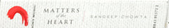 Sandeep Chowta - Matters Of The Heart (CD)