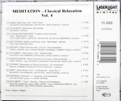 Various - Meditation - Classical Relaxation, Vol. 4 (CD)