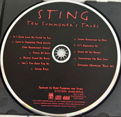 Sting - Ten Summoner's Tales (CD)