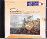 Schubert*, Szell*, The Cleveland Orchestra - Symphonies No. 8 "Unfinished" & No. 9 "The Great" (CD)