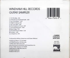 David Cullen / Eric Tingstad / Danny Heines / John Doan / James Gordon / Chris Proctor / Edward Gerhard / Bruce BecVar / Bill Mize / Andrew York / Peter Maunu - Windham Hill Records Guitar Sampler (CD)