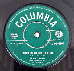 Alma Cogan With Geoff Love & His Orchestra And The Rita Williams Singers - Cowboy Jimmy Joe (45-RPM)