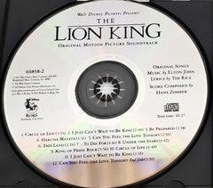 Elton John, Tim Rice, Hans Zimmer - The Lion King (CD)