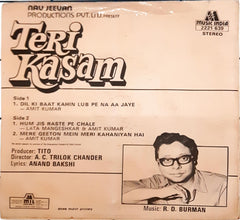 R.D. Burman*, Anand Bakshi - Teri Kasam (45-RPM)