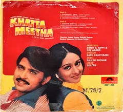 Rajesh Roshan, Gulzar - Khatta Meetha (45-RPM)