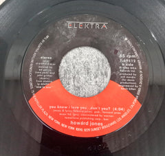 Howard Jones - You Know I Love You ... Don't You? (45-RPM)