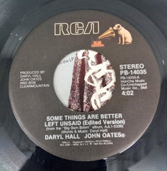 Daryl Hall John Oates - Some Things Are Better Left Unsaid (45-RPM)