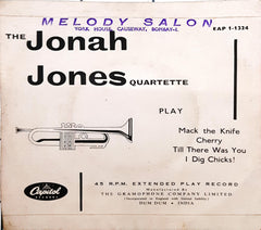 The Jonah Jones Quartette - Mack The Knife (45-RPM)