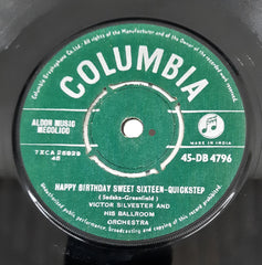 Victor Silvester And His Ballroom Orchestra - Happy Birthday Sweet Sixteen / The Young Ones (45-RPM)