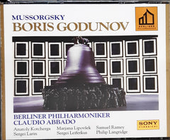 Mussorgsky* - Berliner Philharmoniker, Claudio Abbado, Anatoly Kotcherga*, Marjana Lipovšek, Samuel Ramey, Sergei Larin*, Sergei Leiferkus, Philip Langridge - Boris Godunov (CD)
