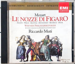 Wolfgang Amadeus Mozart, Thomas Allen, Kathleen Battle, Jorma Hynninen, Margaret Price, Wiener Philharmoniker, Riccardo Muti - Le Nozze Di Figaro (CD)