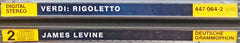 Verdi* - Vladimir Chernov, Cheryl Studer, Luciano Pavarotti, Roberto Scandiuzzi, The Metropolitan Opera Orchestra* & Chorus*, James Levine (2) - Rigoletto (CD)