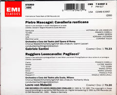 Mascagni* / Leoncavallo* - Franco Corelli - Cavalleria Rusticana; Pagliacci (CD)