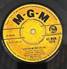 Connie Francis - Lipstick On Your Collar (45-RPM)