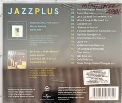 Shelly Manne / Bill Evans With Monty Budwig + Bill Evans / Shelly Manne With Eddie Gomez - Empathy + A Simple Matter Of Conviction (CD)