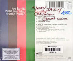 Lee Konitz, Brad Mehldau & Charlie Haden - Alone Together (CD)