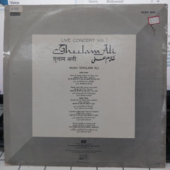 Ghulam Ali - Live Concert Vol 1 (Vinyl)